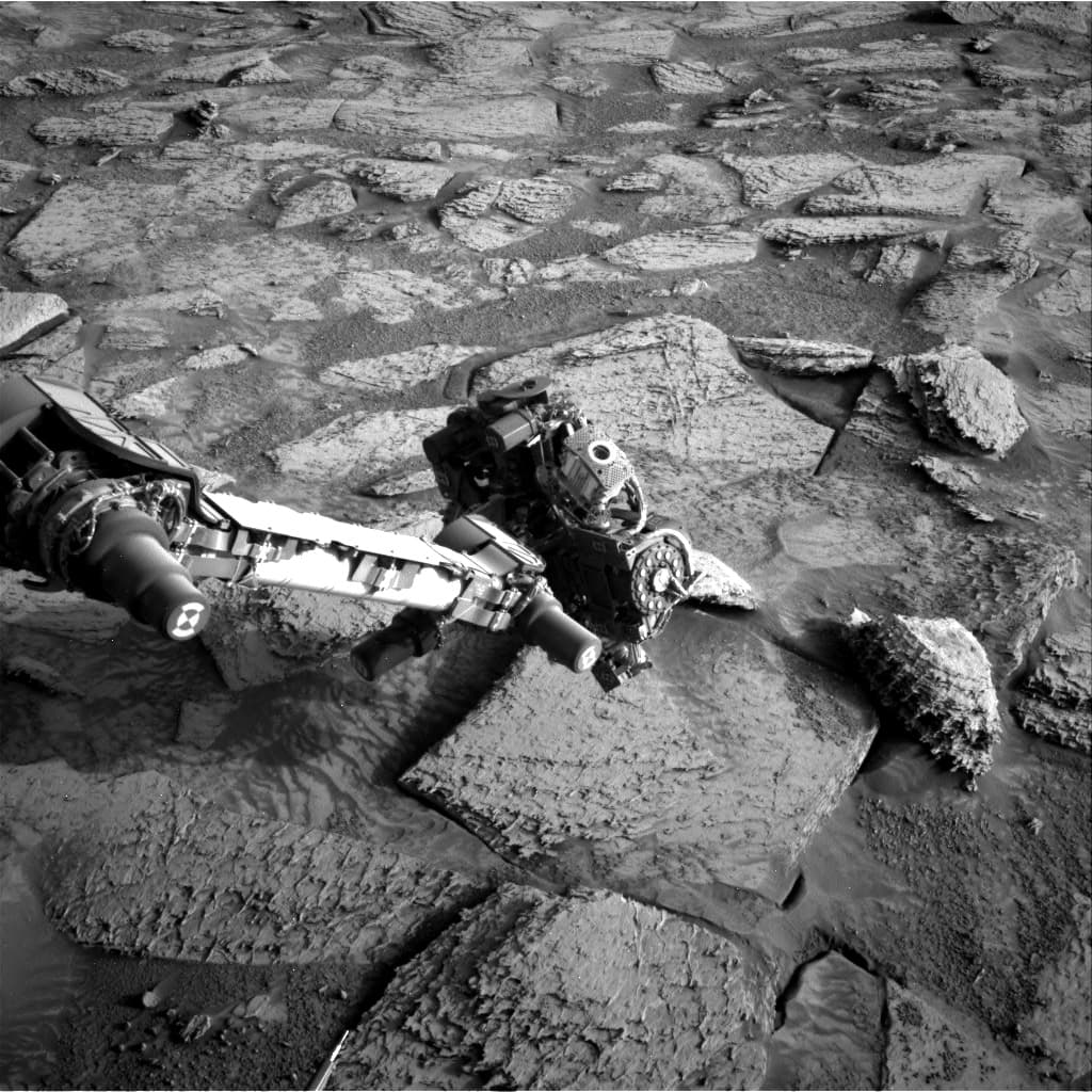 Foto de Marte da câmera NAV_RIGHT_B