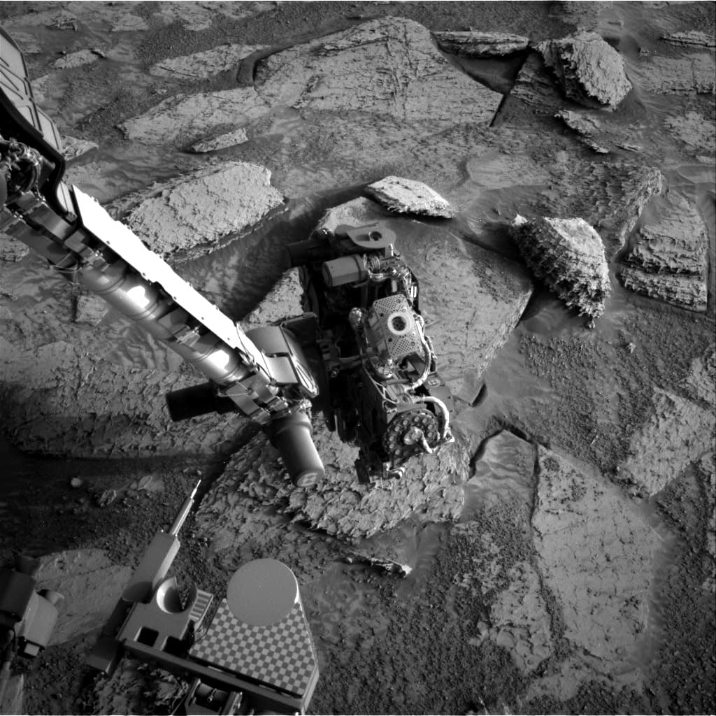 Foto de Marte da câmera NAV_RIGHT_B