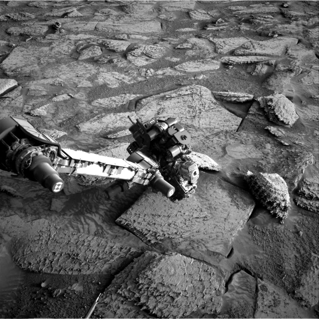 Foto de Marte da câmera NAV_RIGHT_B