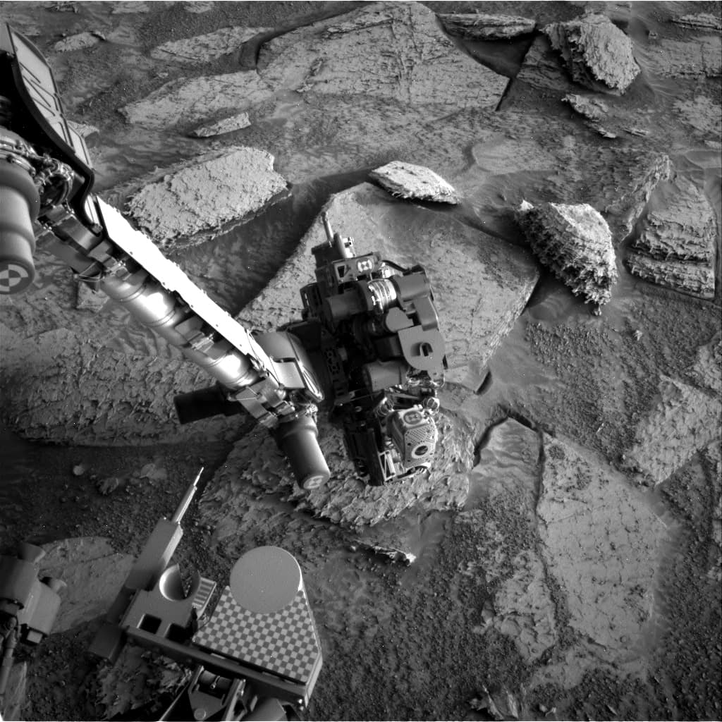 Foto de Marte da câmera NAV_RIGHT_B