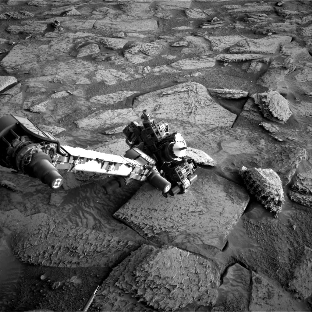 Foto de Marte da câmera NAV_RIGHT_B