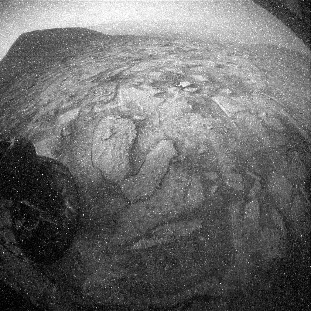 Foto de Marte da câmera RHAZ_RIGHT_B