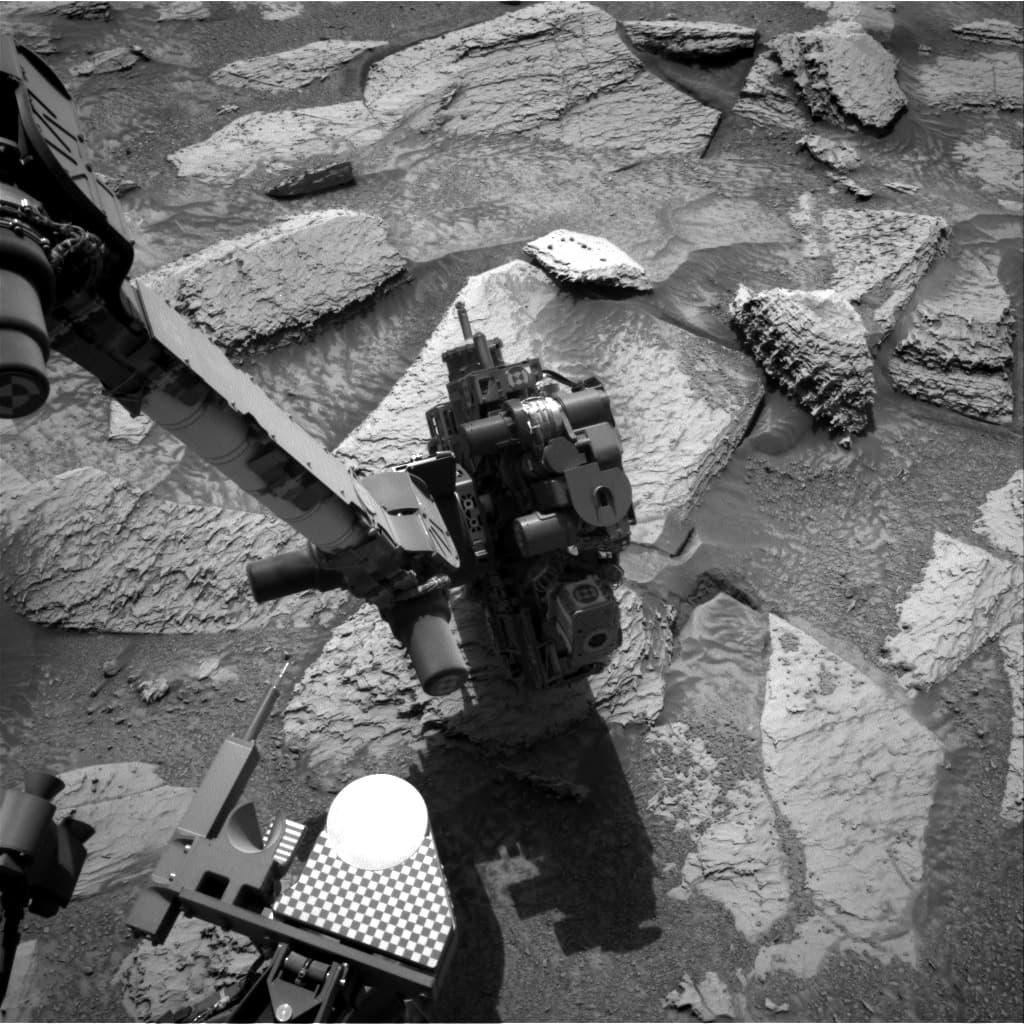 Foto de Marte da câmera NAV_RIGHT_B