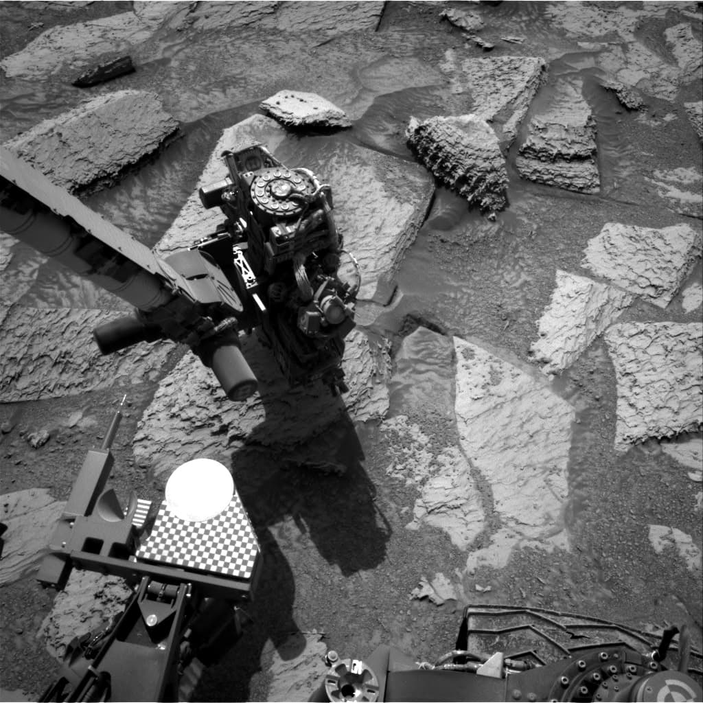 Foto de Marte da câmera NAV_RIGHT_B