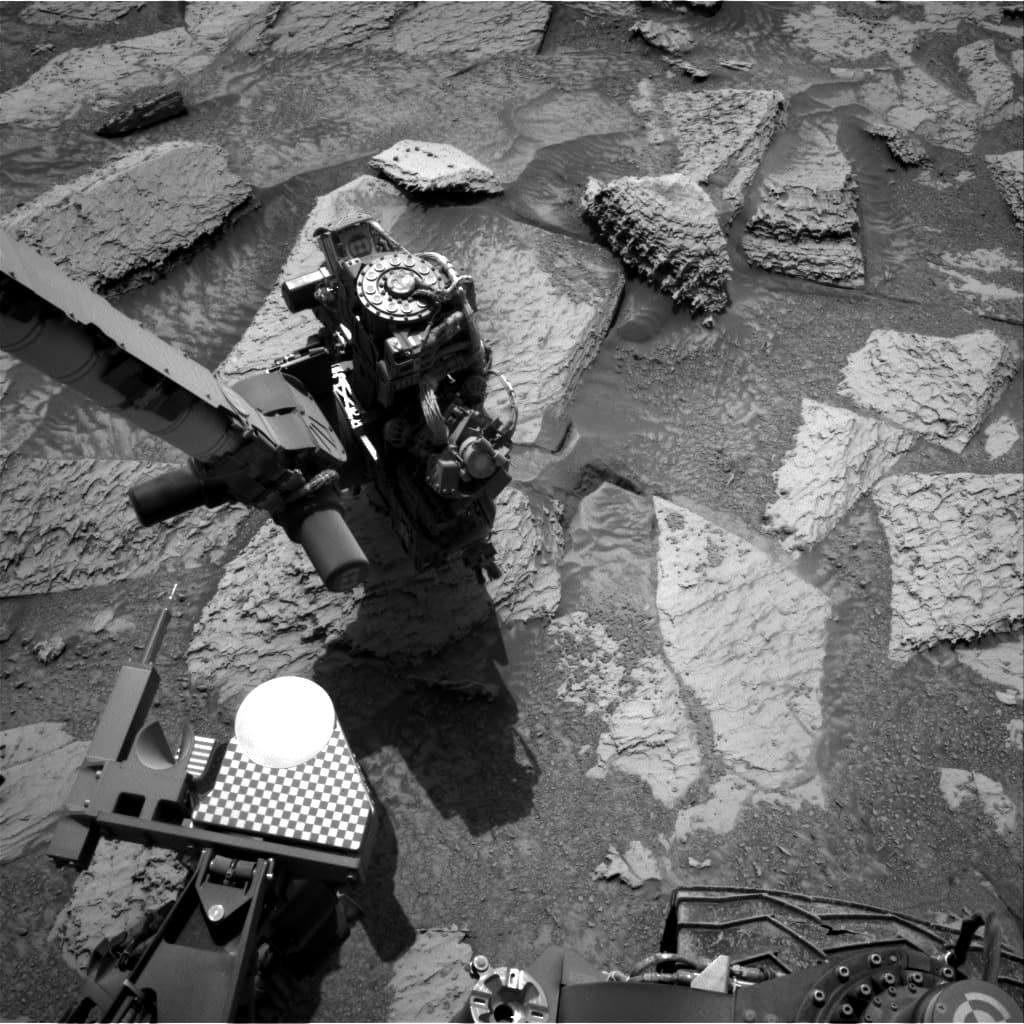 Foto de Marte da câmera NAV_RIGHT_B