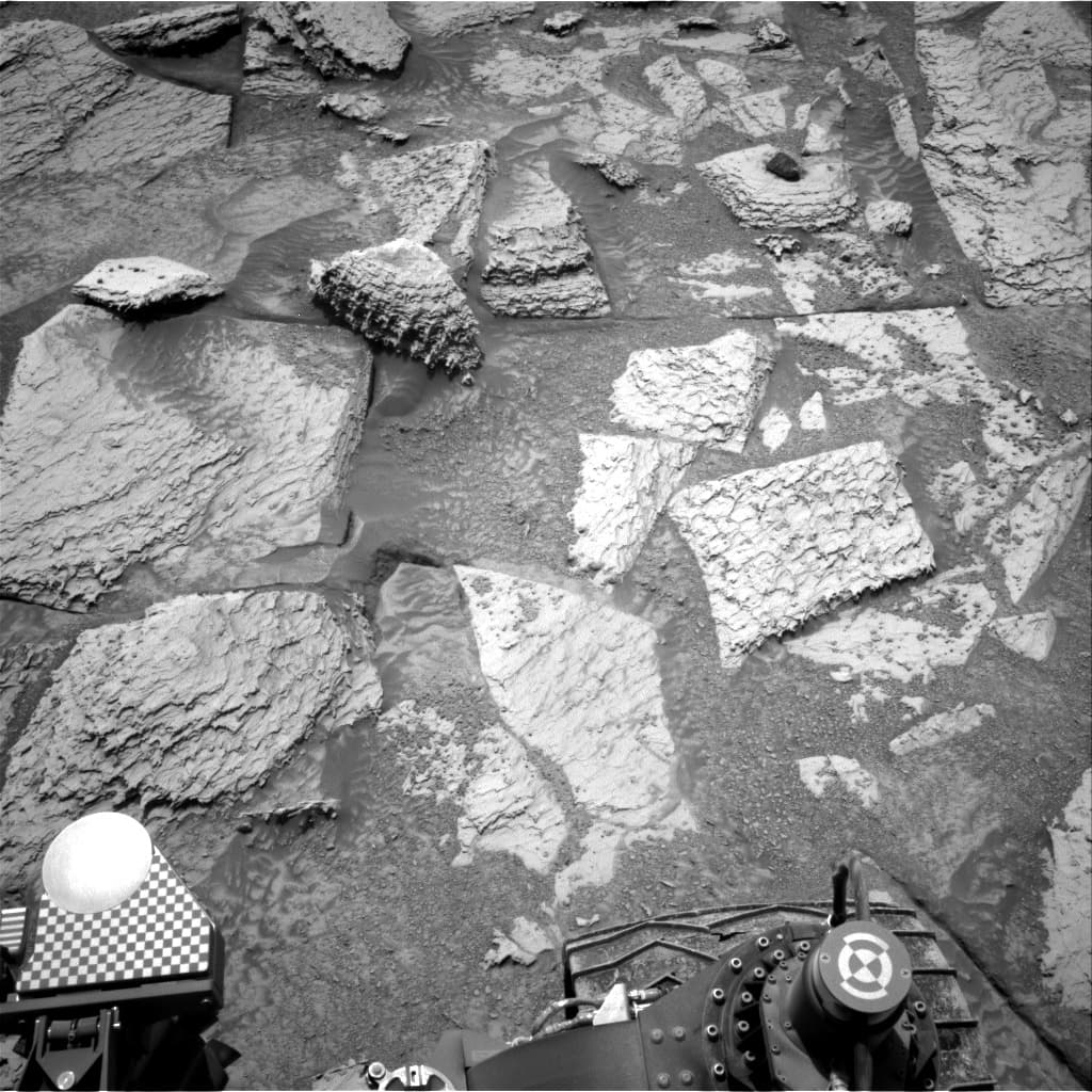 Foto de Marte da câmera NAV_RIGHT_B