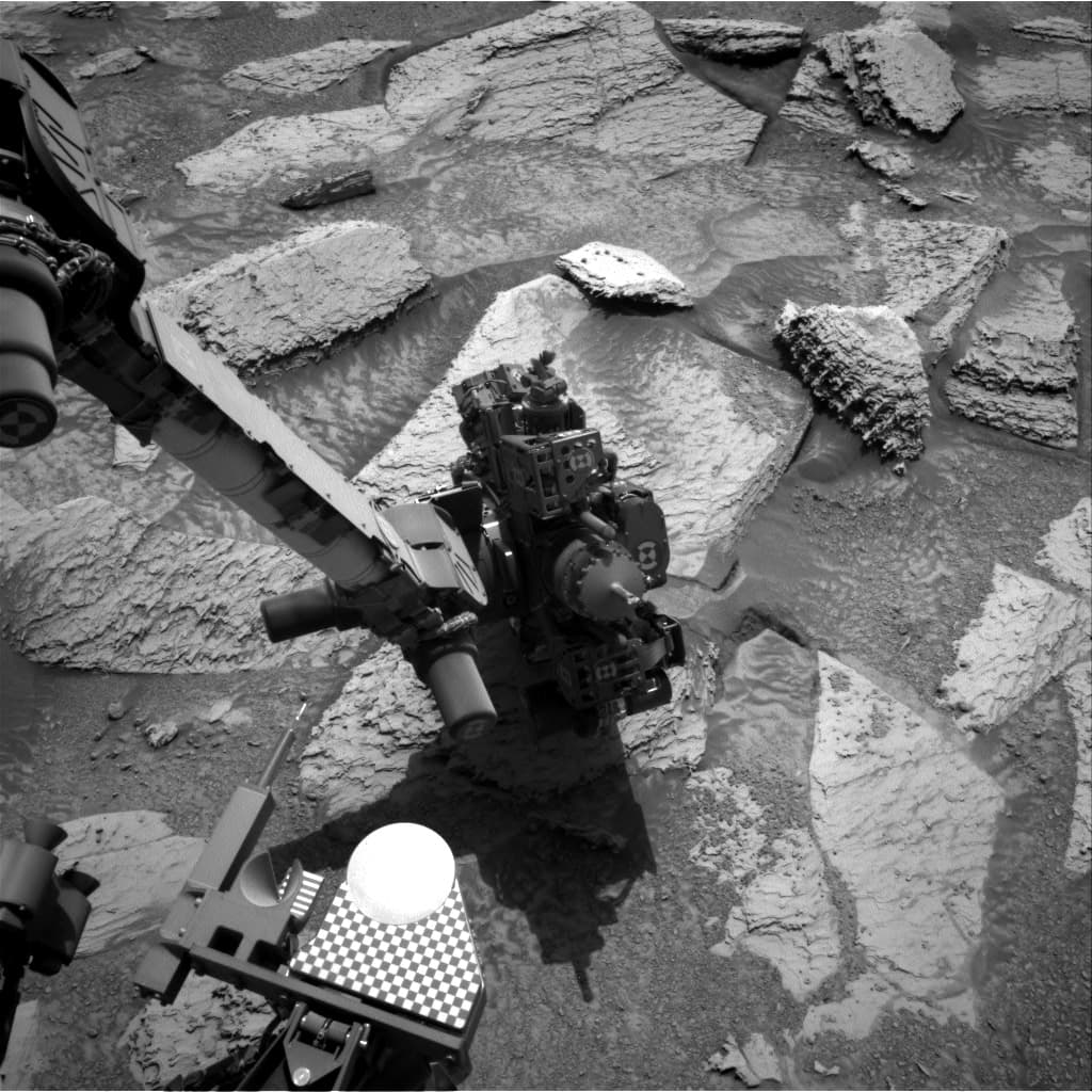 Foto de Marte da câmera NAV_RIGHT_B