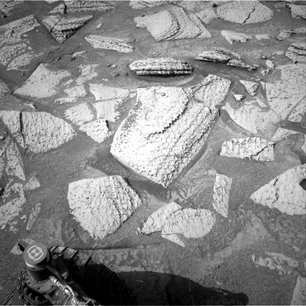 Foto de Marte da câmera NAV_RIGHT_B