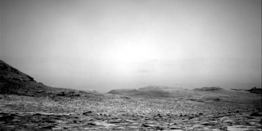 Foto de Marte da câmera NAV_RIGHT_B