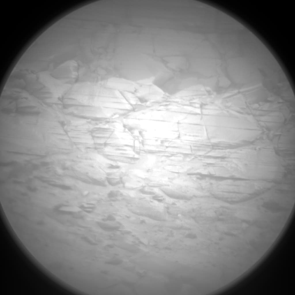 Foto de Marte da câmera CHEMCAM_RMI