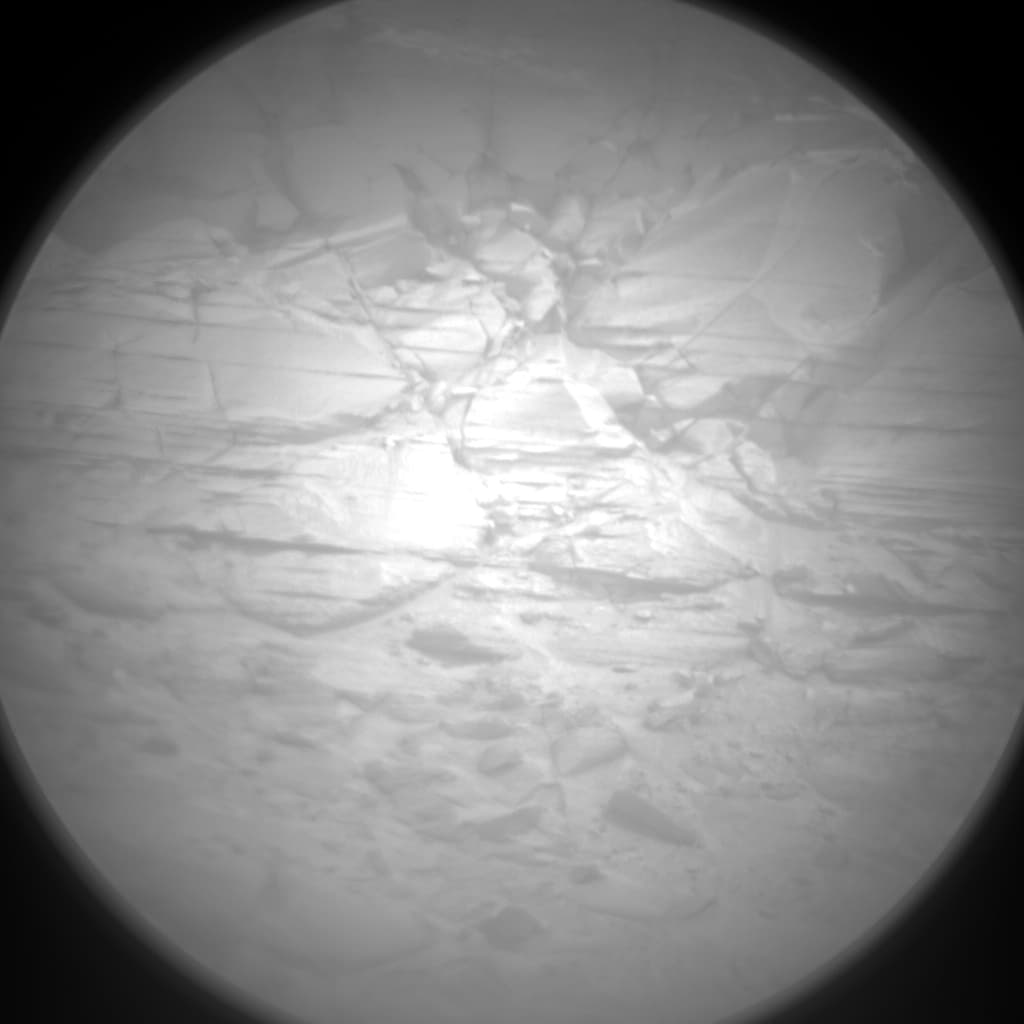 Foto de Marte da câmera CHEMCAM_RMI