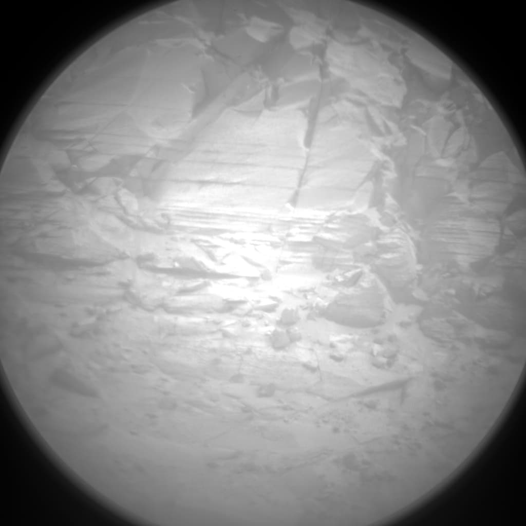Foto de Marte da câmera CHEMCAM_RMI