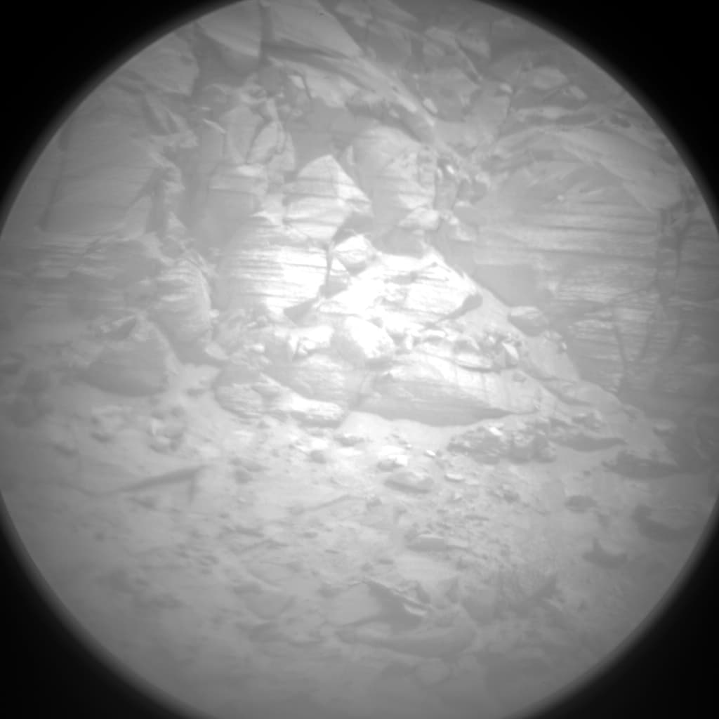 Foto de Marte da câmera CHEMCAM_RMI