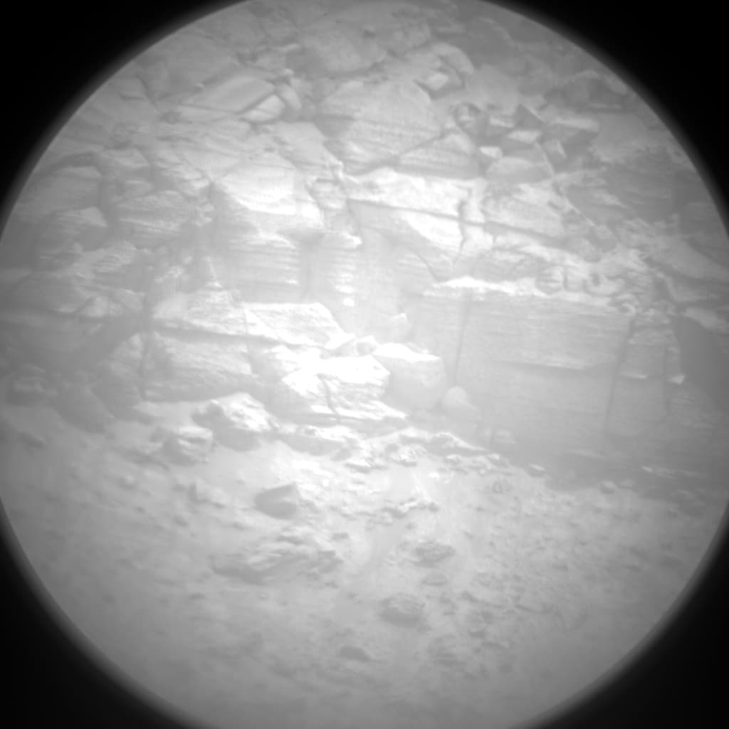 Foto de Marte da câmera CHEMCAM_RMI
