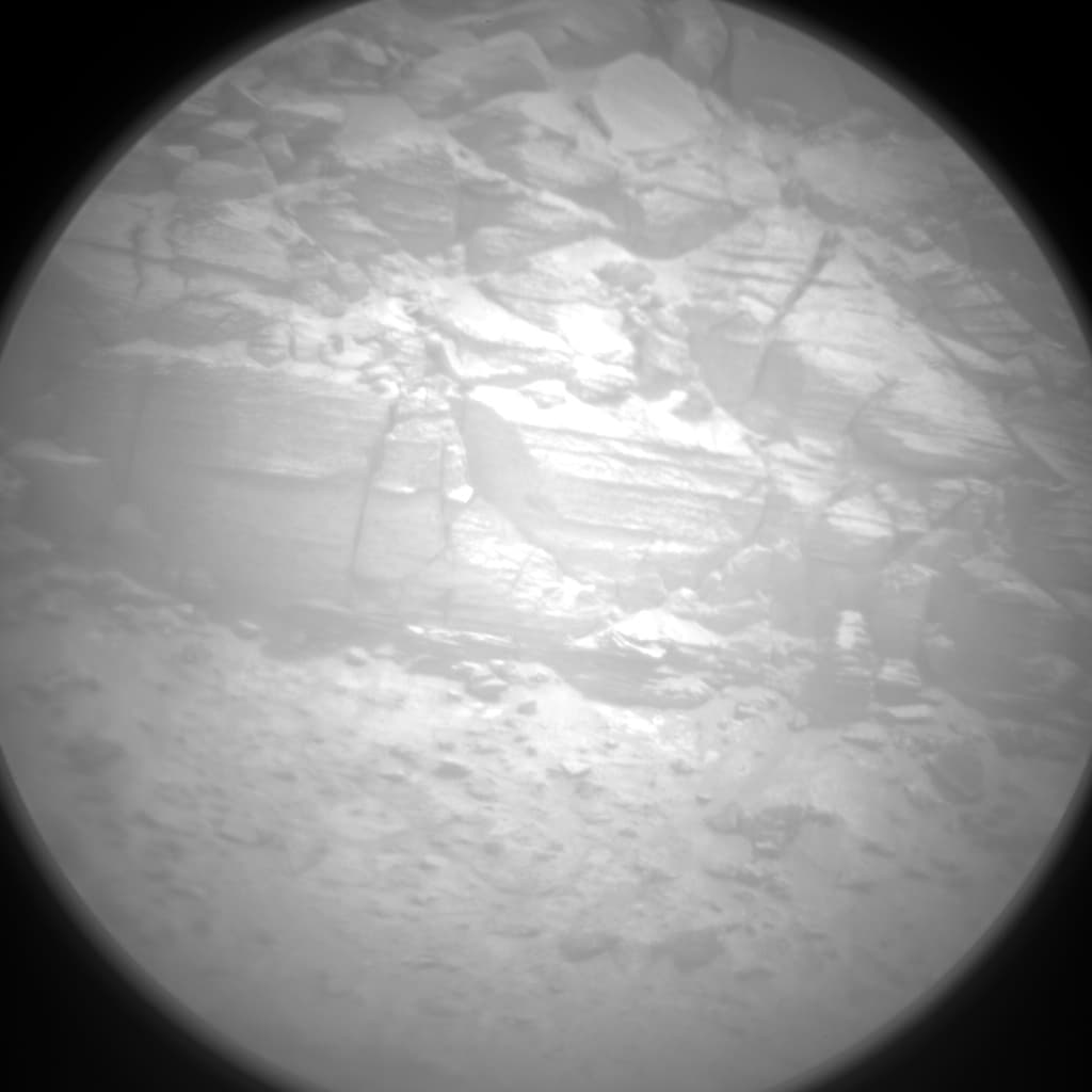 Foto de Marte da câmera CHEMCAM_RMI
