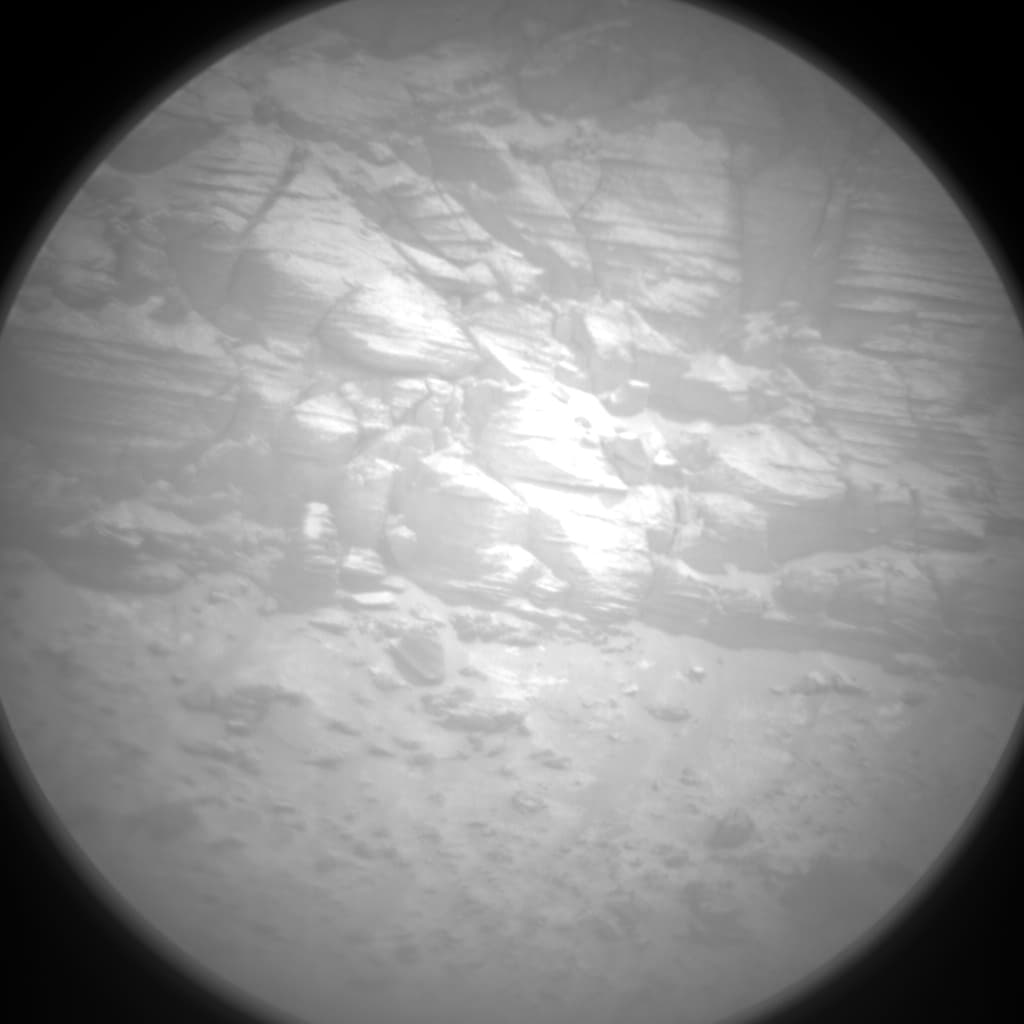 Foto de Marte da câmera CHEMCAM_RMI