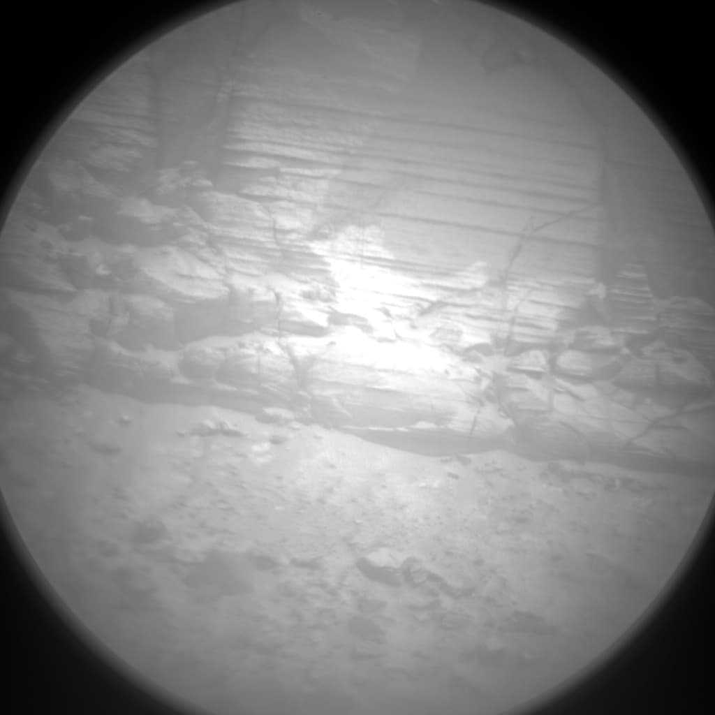 Foto de Marte da câmera CHEMCAM_RMI