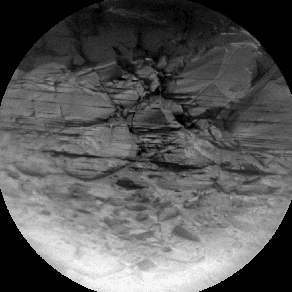 Foto de Marte da câmera CHEMCAM_RMI