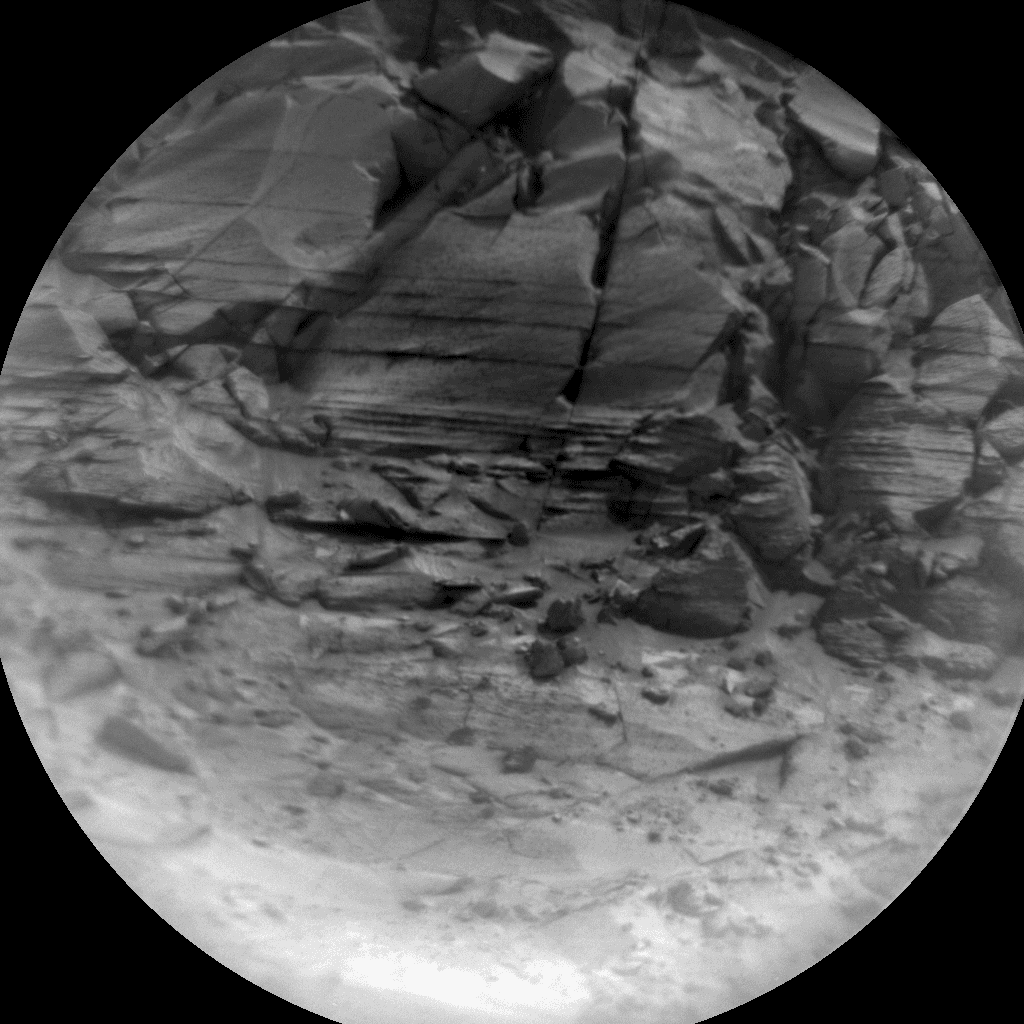 Foto de Marte da câmera CHEMCAM_RMI
