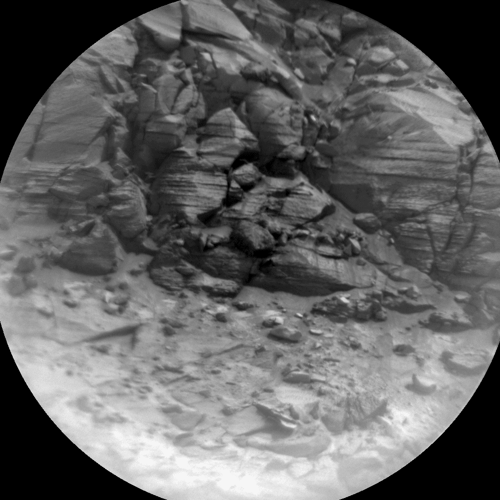 Foto de Marte da câmera CHEMCAM_RMI
