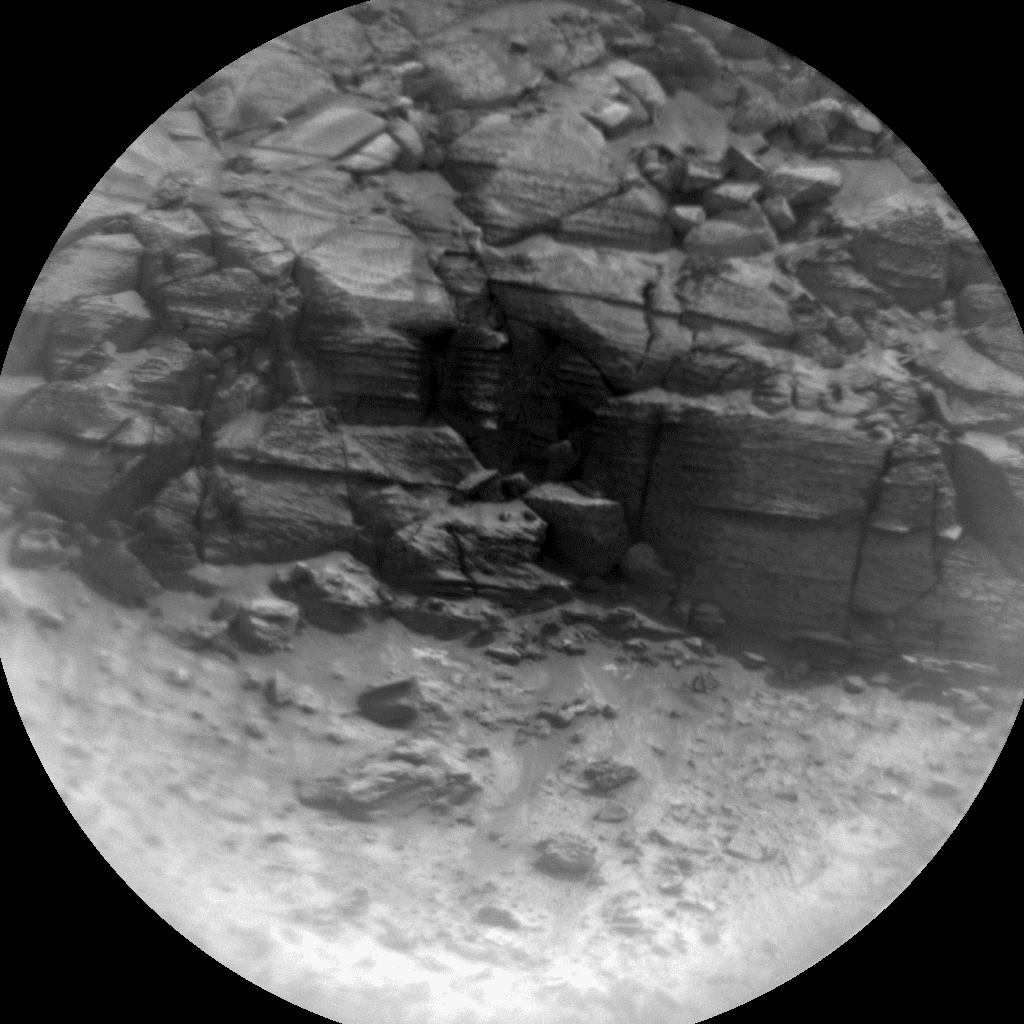 Foto de Marte da câmera CHEMCAM_RMI