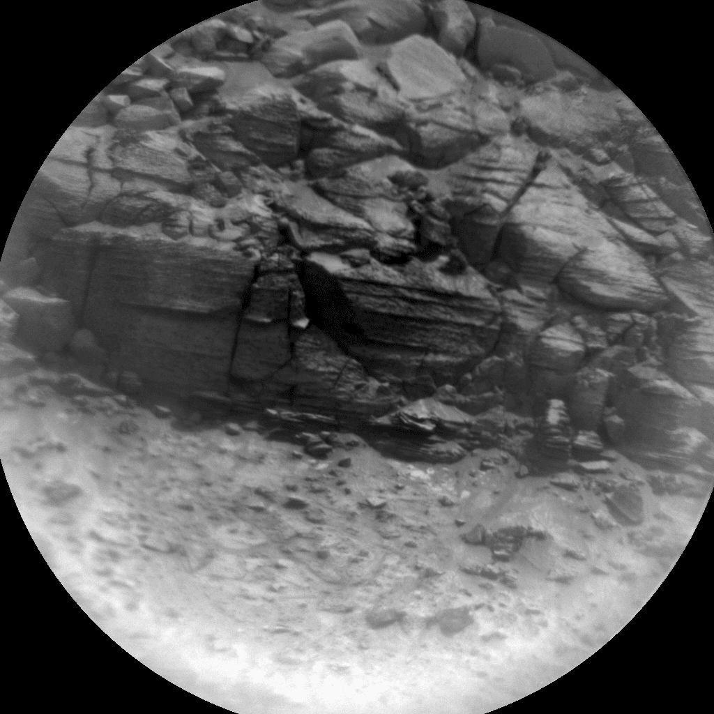 Foto de Marte da câmera CHEMCAM_RMI