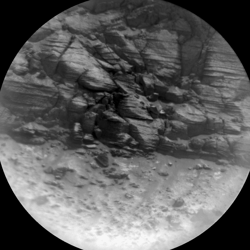 Foto de Marte da câmera CHEMCAM_RMI