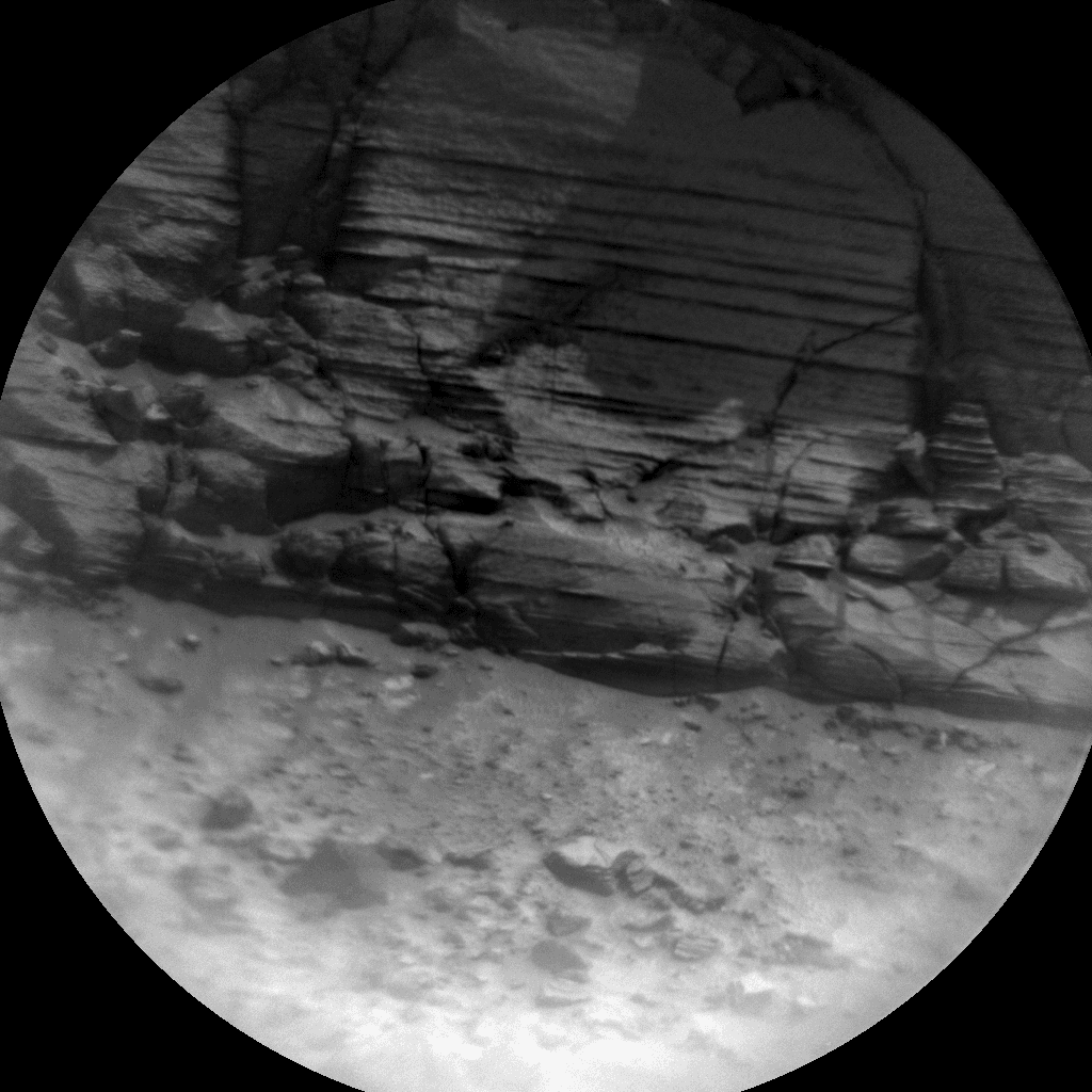 Foto de Marte da câmera CHEMCAM_RMI