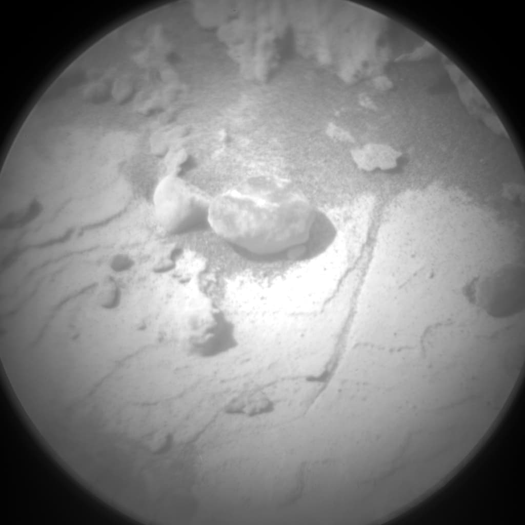 Foto de Marte da câmera CHEMCAM_RMI