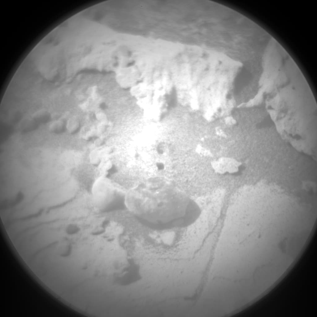 Foto de Marte da câmera CHEMCAM_RMI