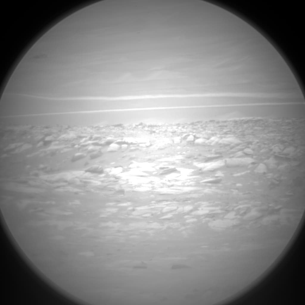 Foto de Marte da câmera CHEMCAM_RMI