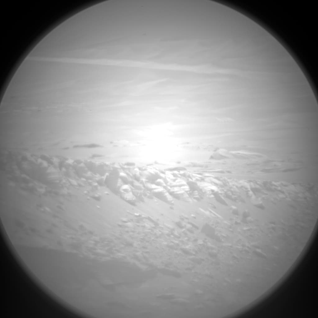 Foto de Marte da câmera CHEMCAM_RMI