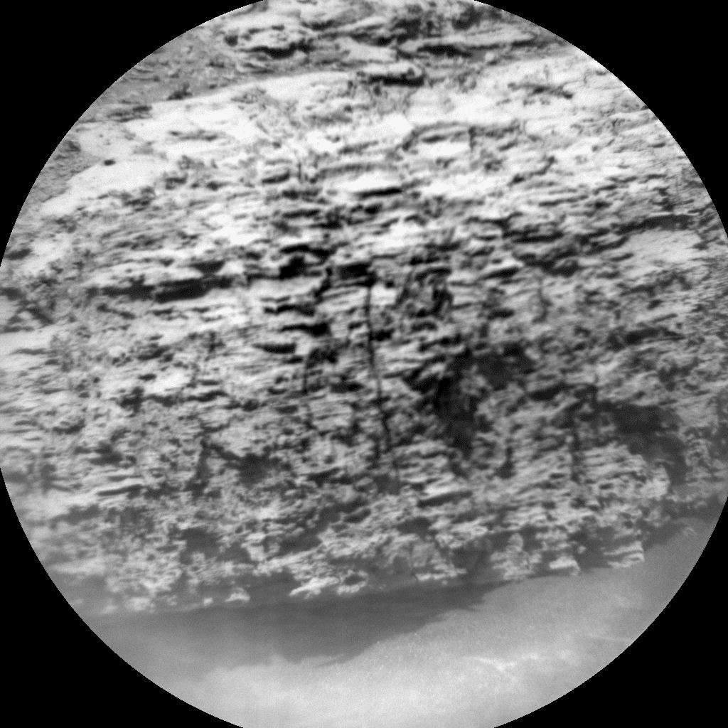 Foto de Marte da câmera CHEMCAM_RMI