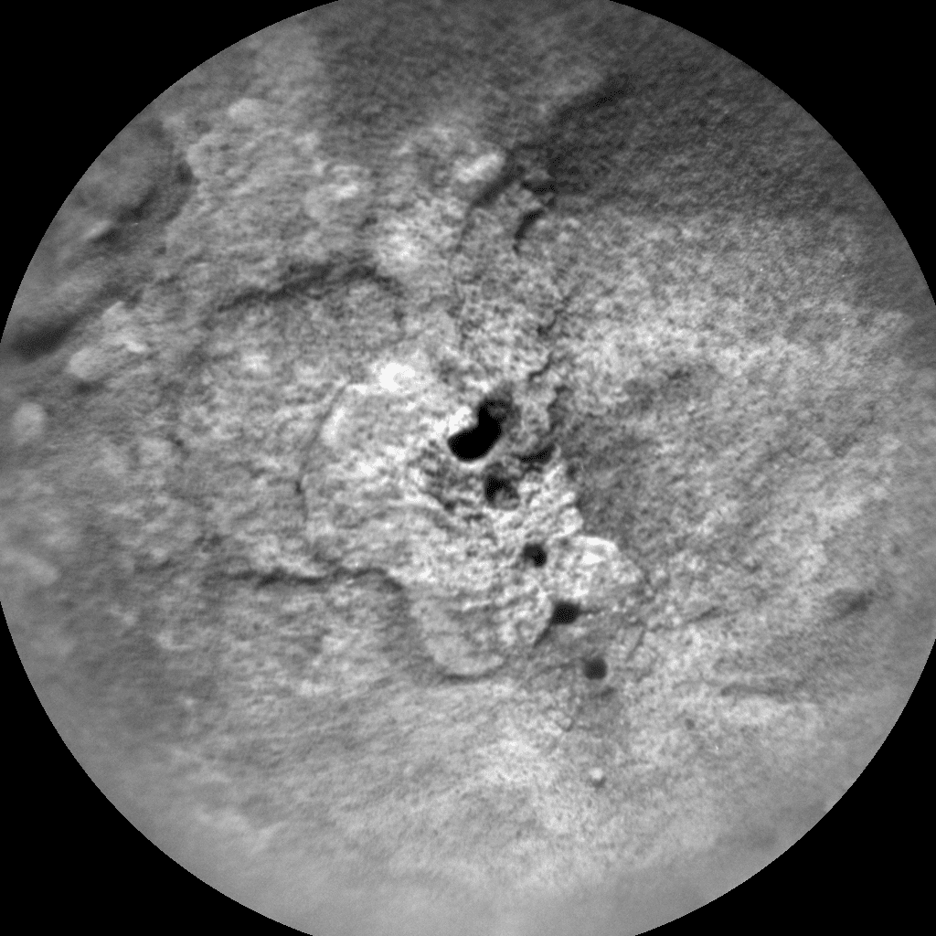 Foto de Marte da câmera CHEMCAM_RMI