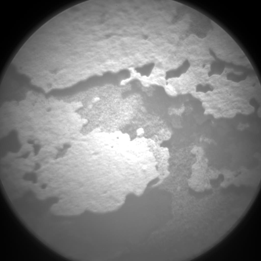 Foto de Marte da câmera CHEMCAM_RMI