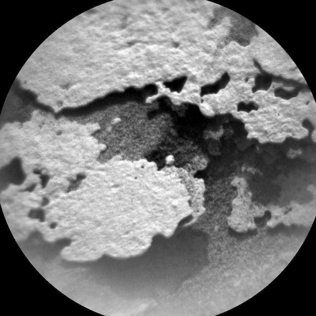 Foto de Marte da câmera CHEMCAM_RMI