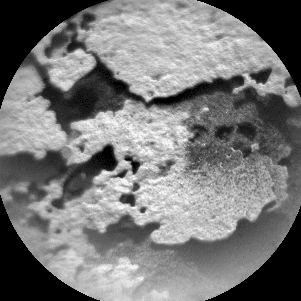 Foto de Marte da câmera CHEMCAM_RMI