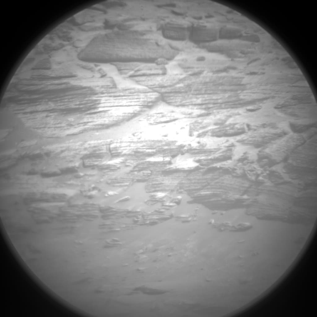 Foto de Marte da câmera CHEMCAM_RMI