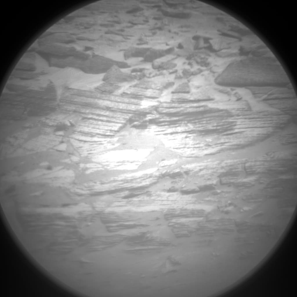 Foto de Marte da câmera CHEMCAM_RMI