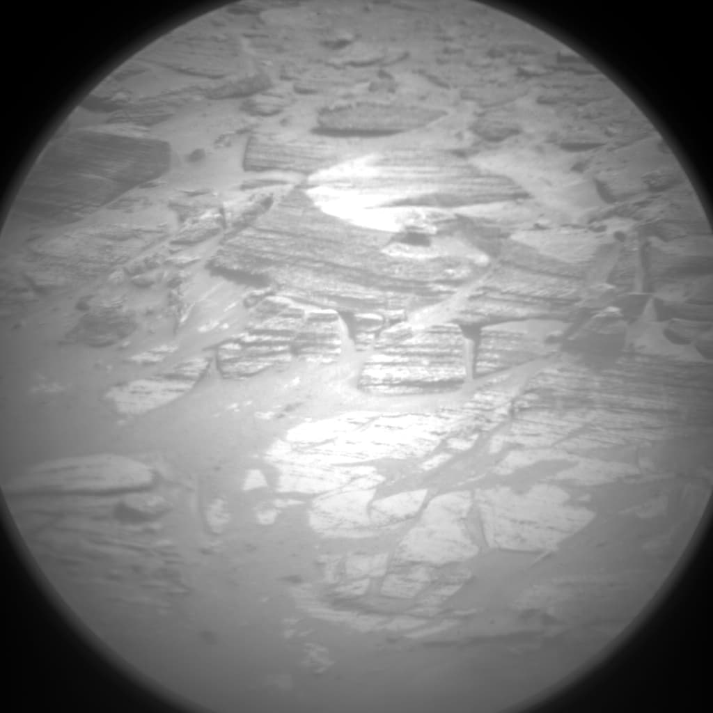Foto de Marte da câmera CHEMCAM_RMI