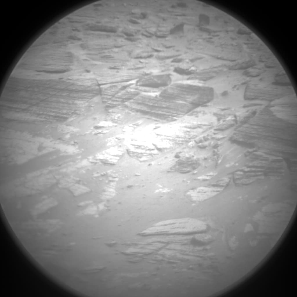 Foto de Marte da câmera CHEMCAM_RMI