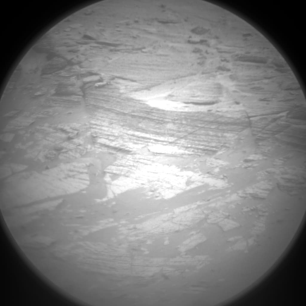 Foto de Marte da câmera CHEMCAM_RMI