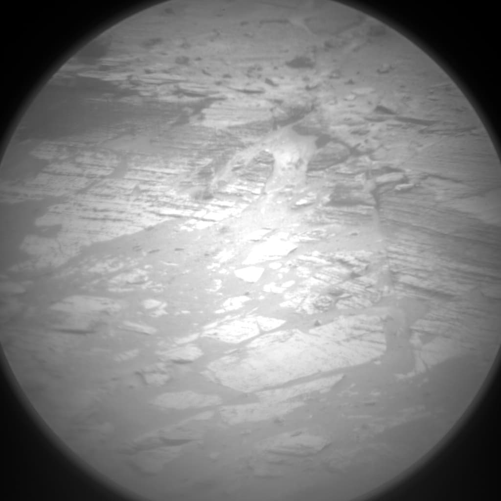 Foto de Marte da câmera CHEMCAM_RMI