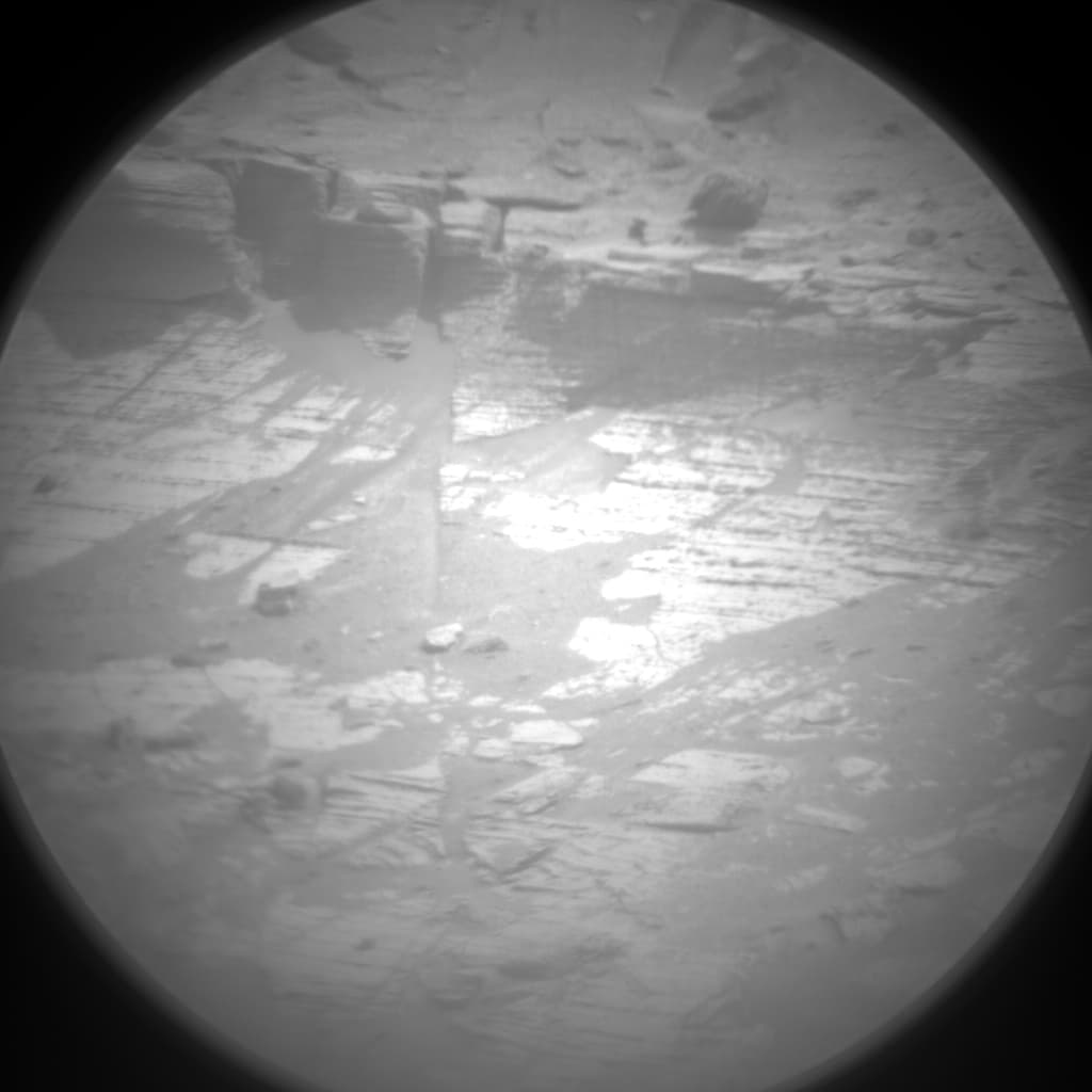 Foto de Marte da câmera CHEMCAM_RMI