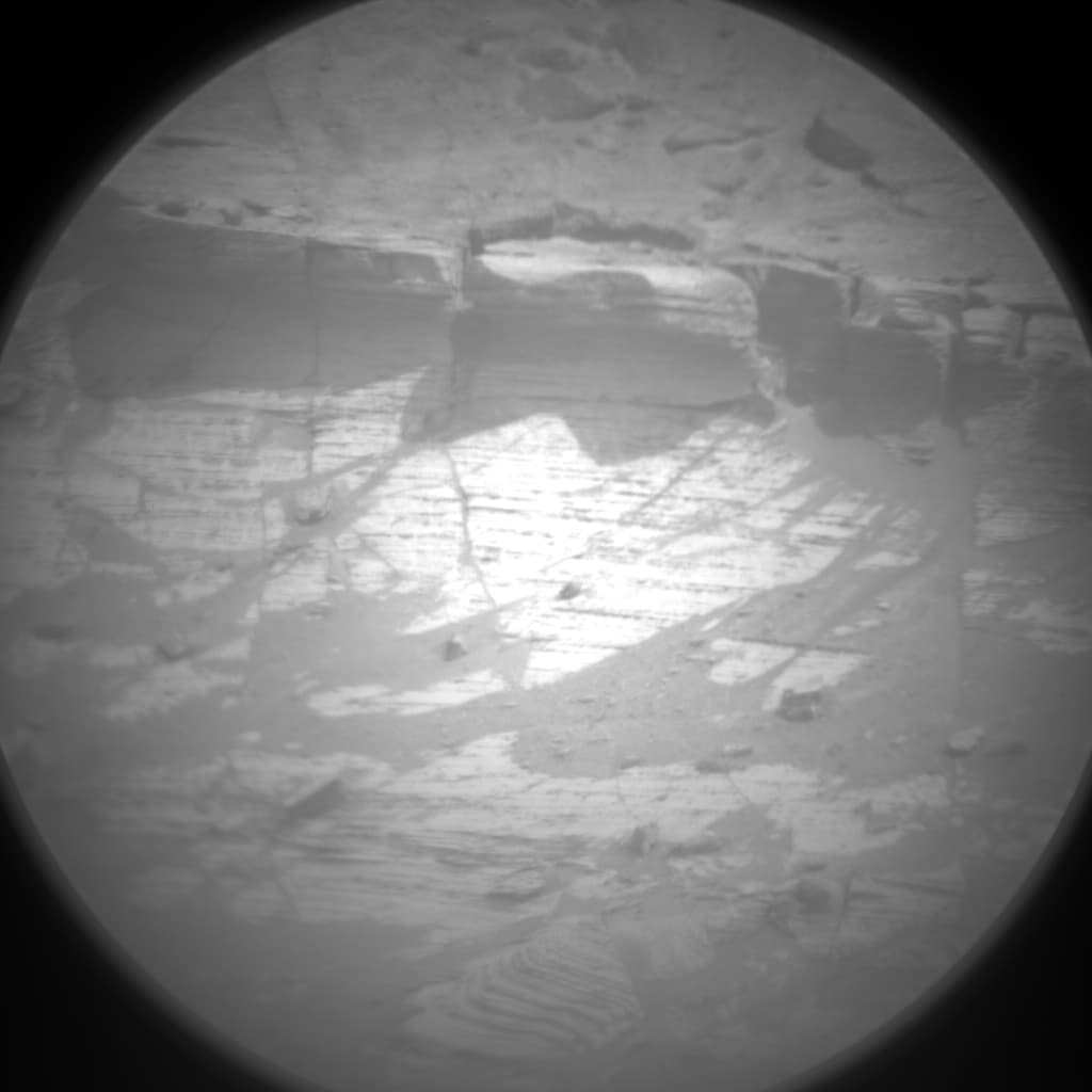 Foto de Marte da câmera CHEMCAM_RMI