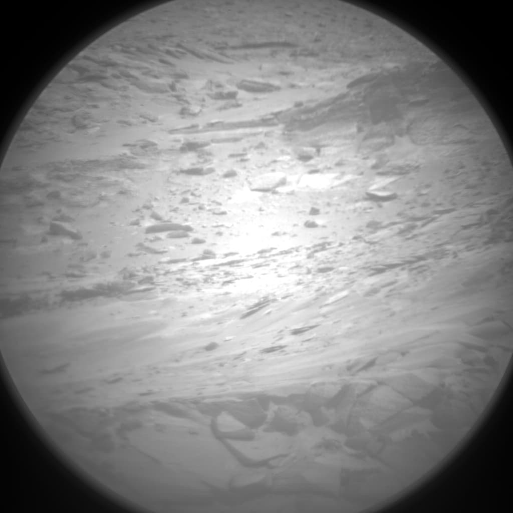 Foto de Marte da câmera CHEMCAM_RMI