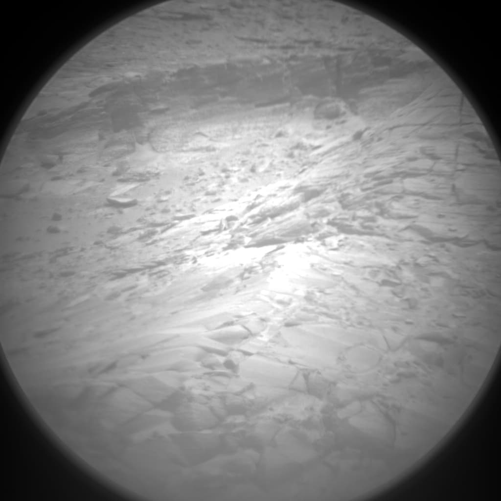 Foto de Marte da câmera CHEMCAM_RMI