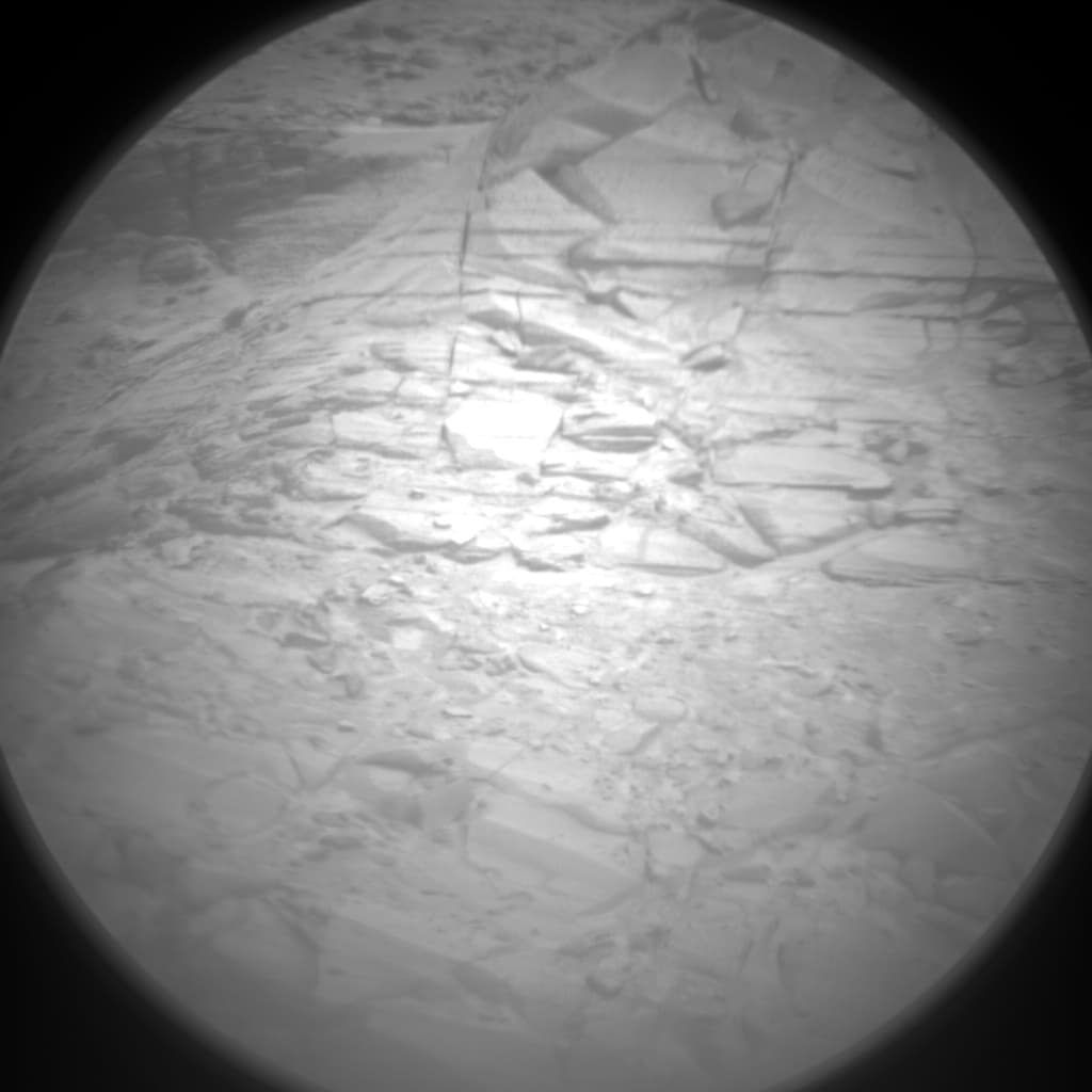 Foto de Marte da câmera CHEMCAM_RMI