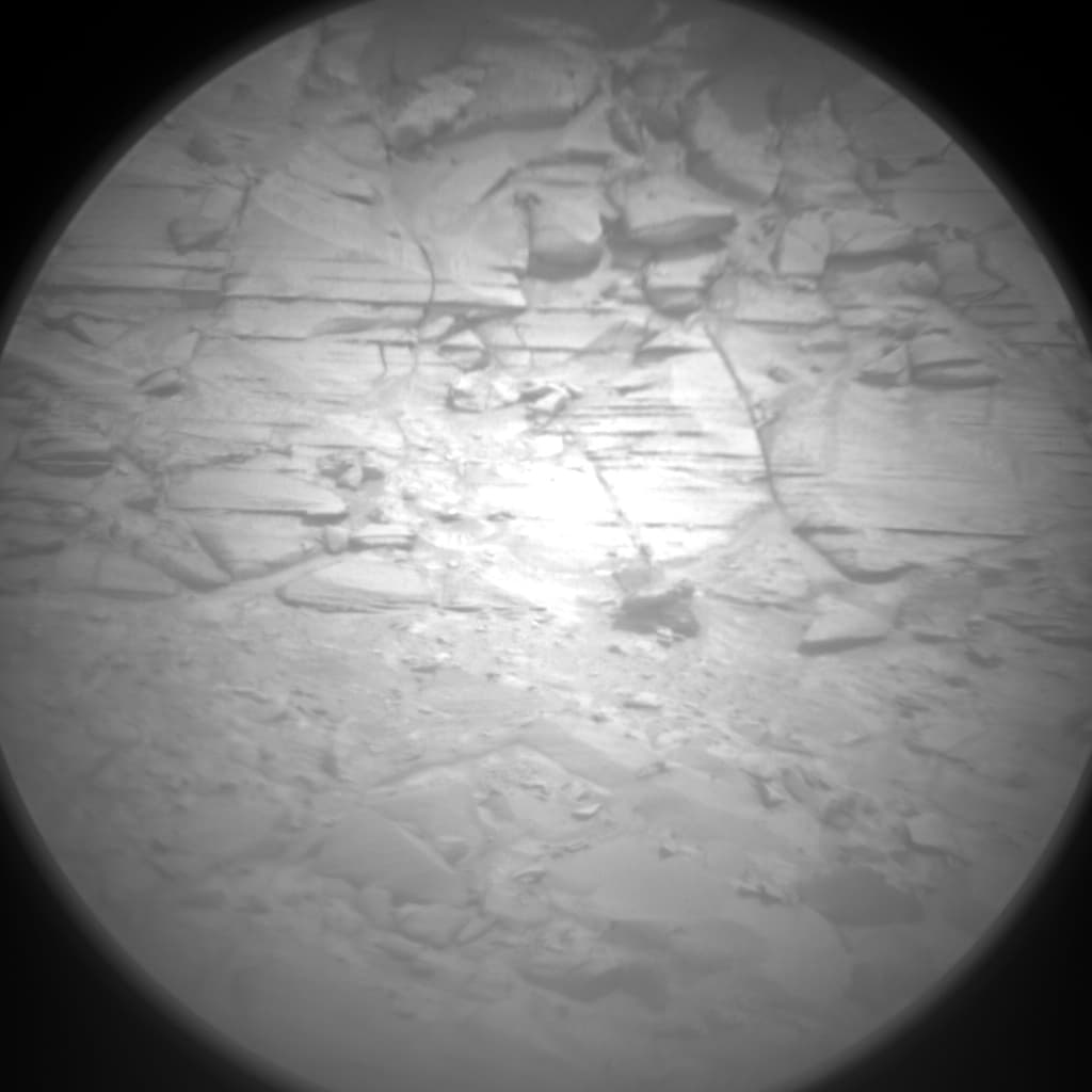 Foto de Marte da câmera CHEMCAM_RMI