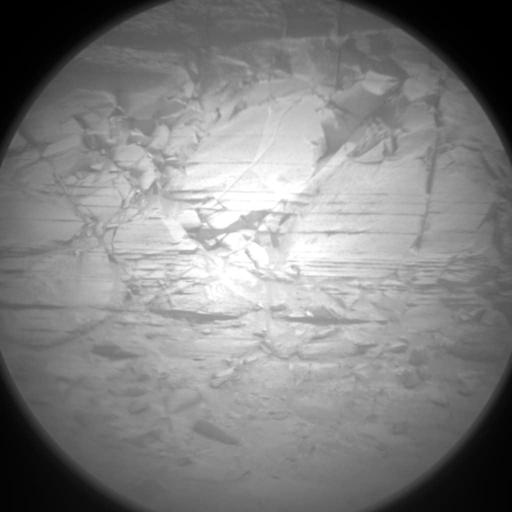 Foto de Marte da câmera CHEMCAM_RMI